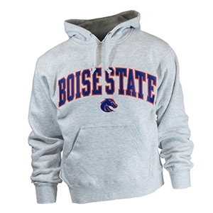 Image of BOISE STATE HOOD WORDMARK BRONCO APPLIQUE -  icedheather